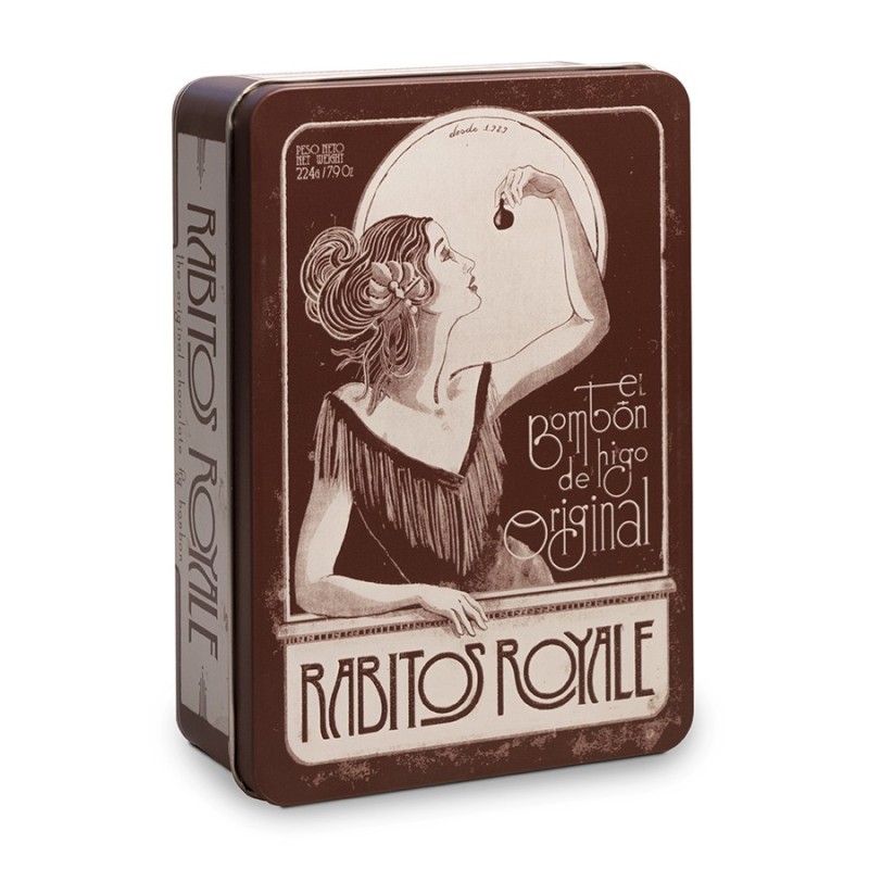 Rabitos Royale Dark Lata Vintage 30 aniversario Rabitos Royale Dark Lata Vintage 30 aniversario
